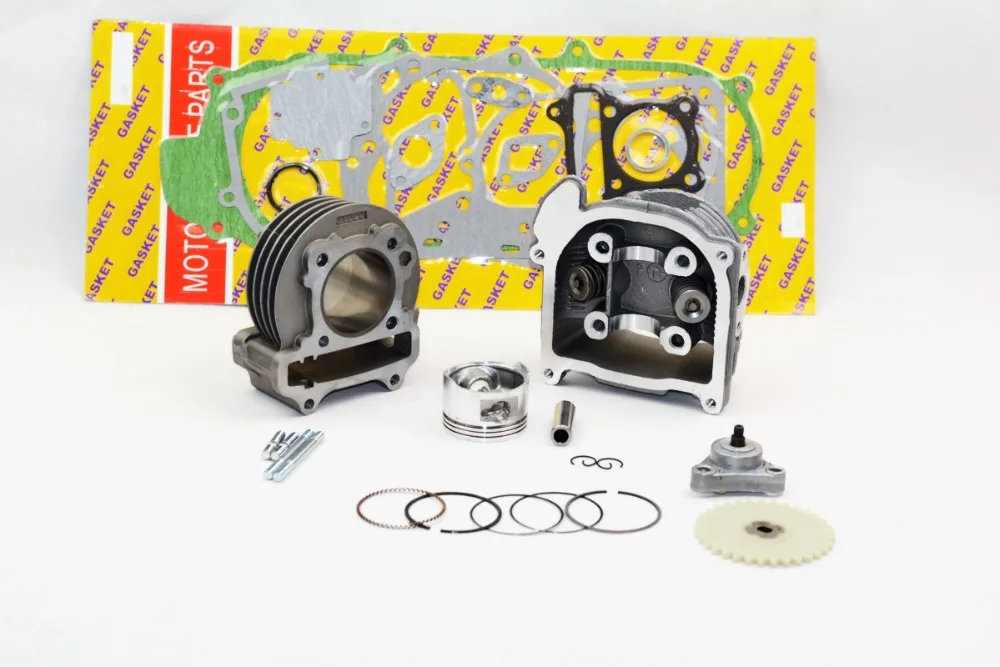 80cc Big Bore Kits 139QMB GY6 50cc Engine (64mm Valve) scooter parts
