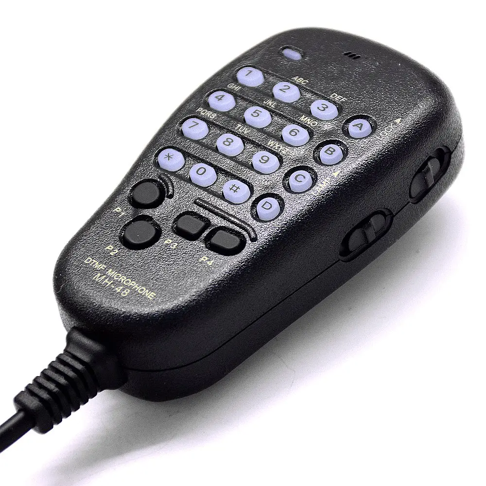 DTMF MH 48A6J микрофон для Yaesu FT 7800R 8800R 8900R 7900R 7100M series mobile radio Accessroy PTT mic|Рации| |