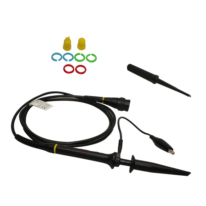 

P7060 Oscilloscope Probe 600VDC+ AC Vp-p 10:1 60MHz Alligator Clip Test Probe Accessories