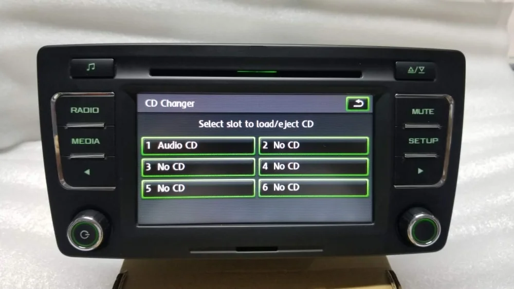 AIDUAUTO для Skoda PQ Octavia Yeti Радио Стерео RCD510 USB MP3 USB AUX 6 Changer CD плеер