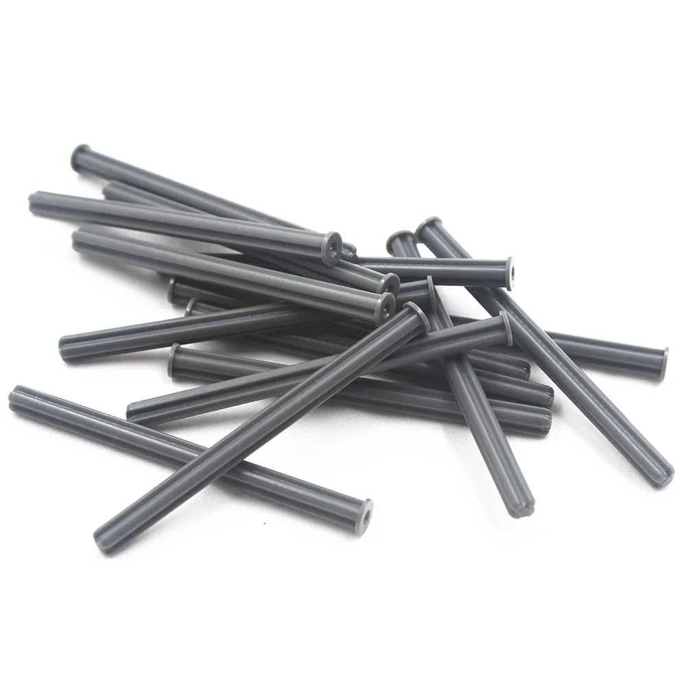 Building Blocks BulkTechnic Parts 15pcs CROSS AXLE 8M WITH END STOP compatible with lego for kids boys toy