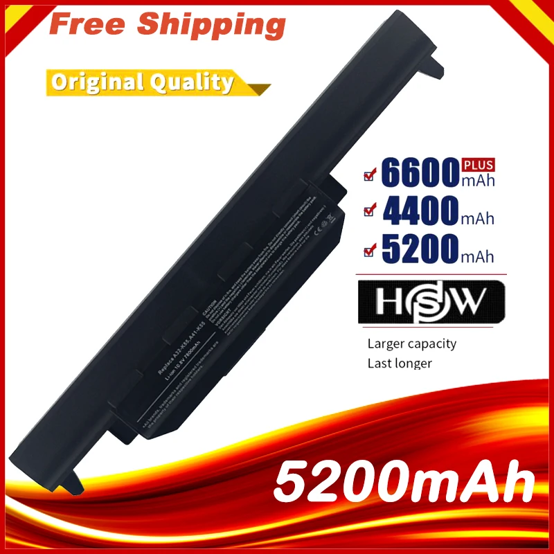 Аккумулятор для ноутбука Asus A55v X55V A32 K55 X75V k45 X45VD A85V X45U K55A A45V K55D X75VD K95VM X55C A41