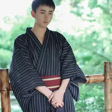 Японские традиционные мужские кимоно домашний халат