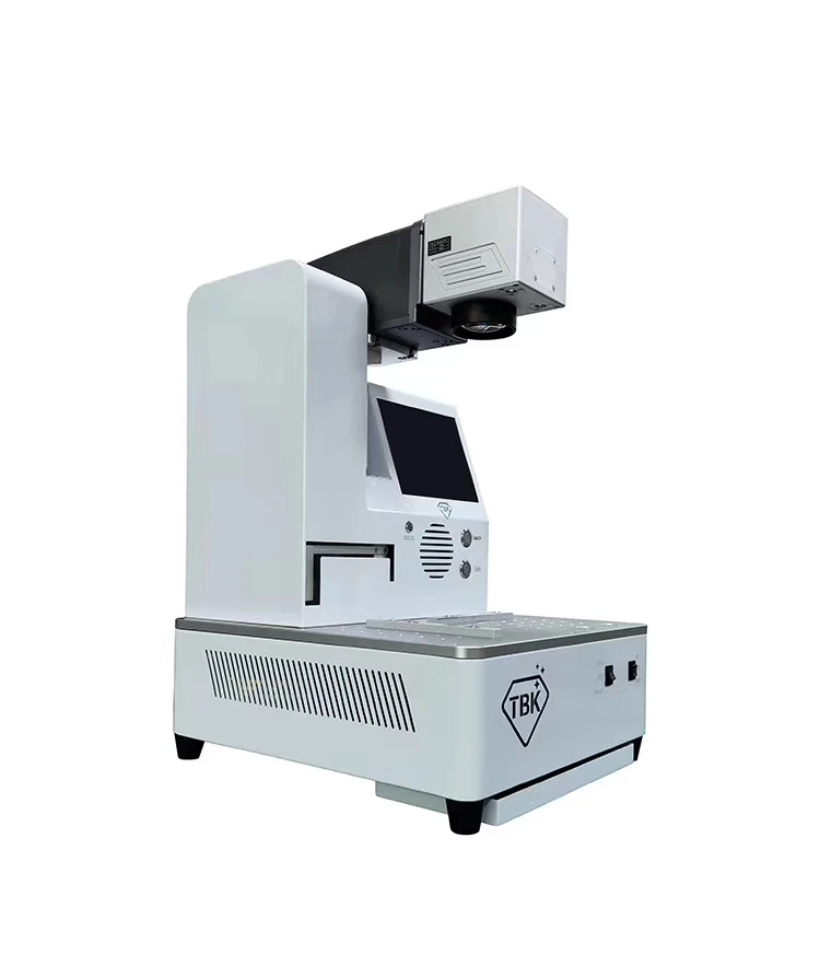  TBK auto Laser Engraving Machine Built-in Computer LCD Laser Repair Machine For IPhoneX XS Max 8 8+