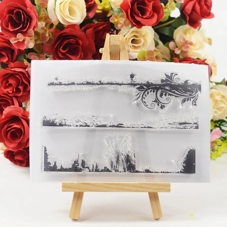

Transparent Clear Stamps / Silicone Seals for DIY scrapbooking photo album/Card Making