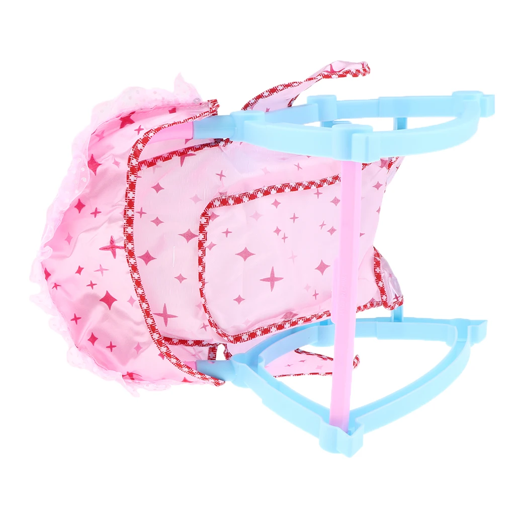Mini Baby Toddler Rocking Chair Realistic Baby Rockers Assembly Furniture Playset Kid Simulation Nursing Furniture Playset Toy