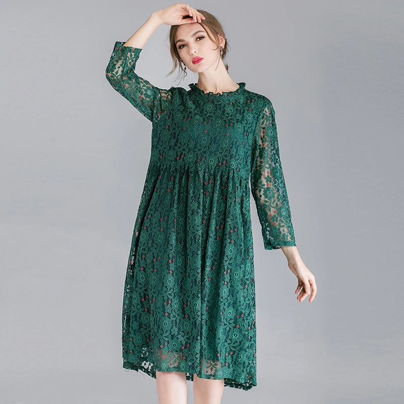 lace dress design plus size