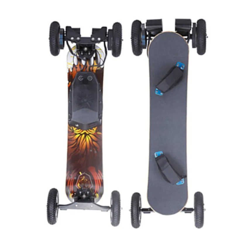 

4 Wheel Fastest Drive Longboard Strong Pull Off Road Electric Skateboard elektrikli hoover board
