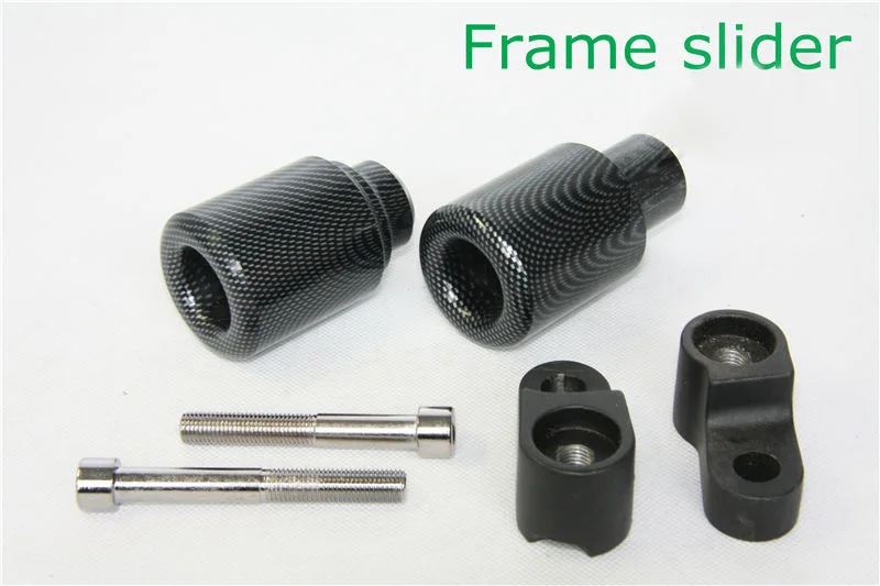 

For 2007 2008 Honda CBR 600RR CBR600RR F5 07 08 Motorcycle bike No Cut Frame Slider Crash Protector Black / Carbon