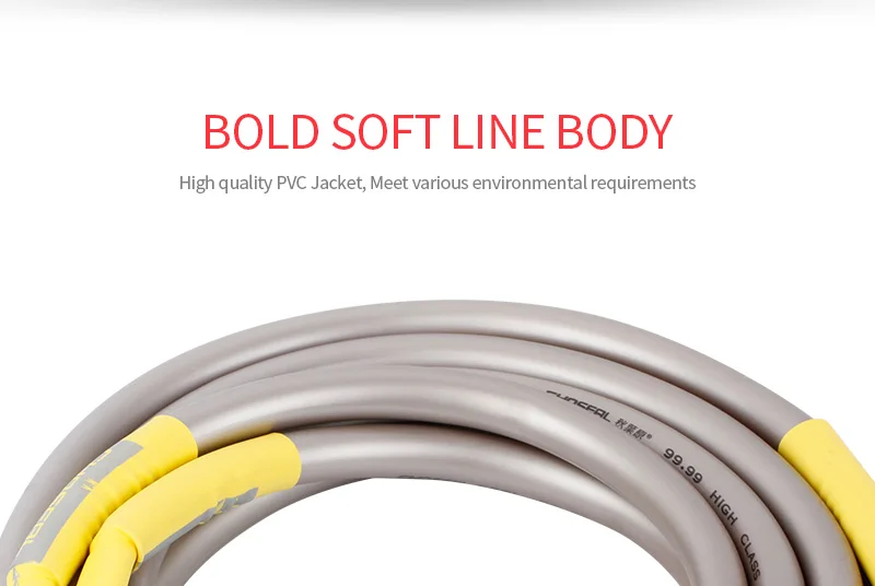 HIFI Speaker Cable Wire with Banana Plug (5)