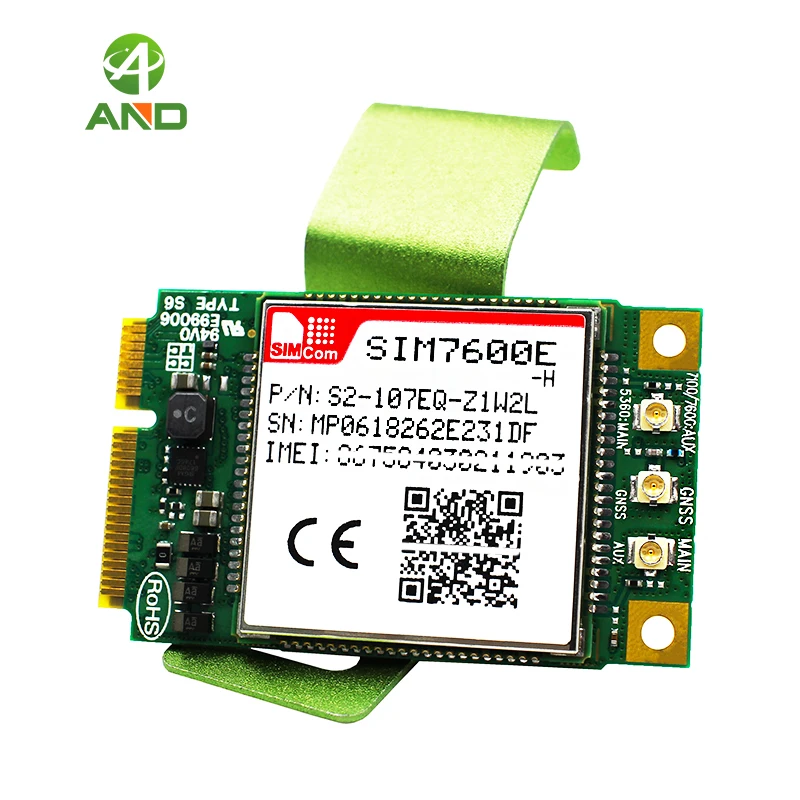 

Multi Band LTE Module CAT4 module,SIM7600E-H-PCIE,B38/B40/B41/B1/B3/B5/B7/B8/B20 1pc