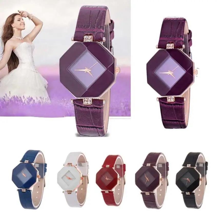 Часы женские модные часы 2018 роскошный брендовый горный хрусталь QuartzWatch сетчатые