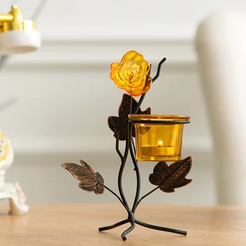 

Decor Candle Holders dinner party wedding centerpieces animal rose Candlesticks Decorative for Home Decoration