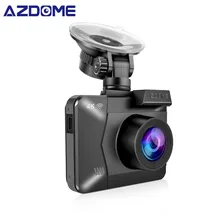 AZDOME M06 WiFi Costruito nel GPS Dual Lens FHD 1080 P Anteriore + VGA Posteriore Della Macchina Fotografica DVR Recorder 4 K Dash Cam Dashcam Visione Notturna WDR