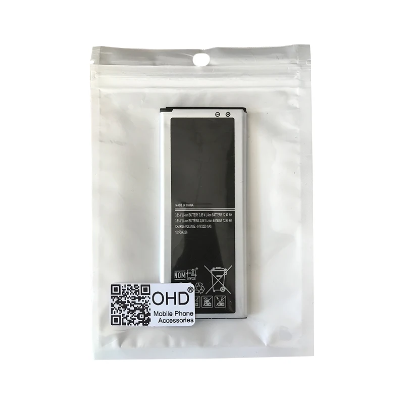 

OHD 2PCS 3000mAh Replacement Batteries EB-BN916BBC for Samsung Galaxy Note 4 IV SM-N9100 Duos N9100 N9108v N9106w