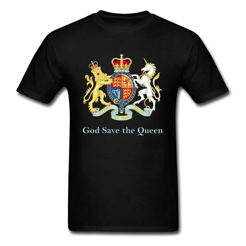 

Royal Emblem Design Picture Tshirt For Men High Quality Funny Design New T Shirt Breathable Cotton Casual Loose Tee-Shirt Man