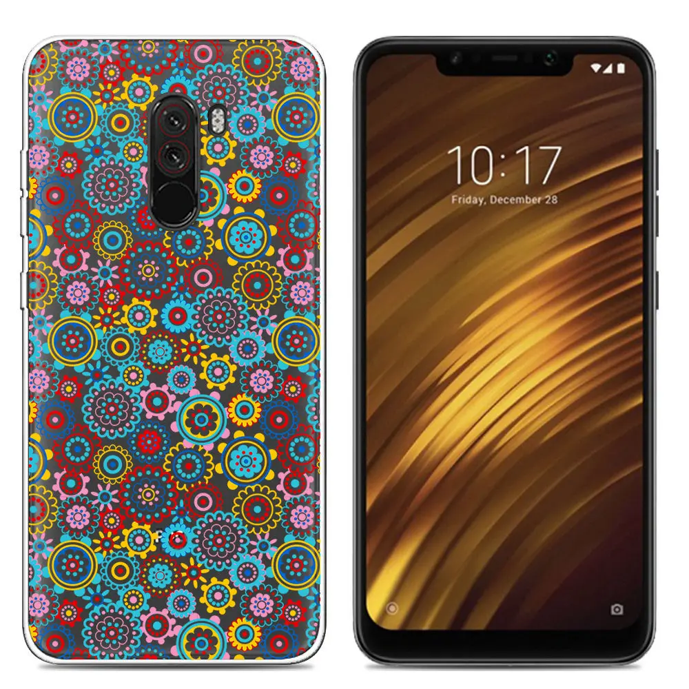 Silicone Case FOR Xiaomi Pocophone F1 Soft TPU Cover FOR Xiaomi Mi 5X Mi A1 Painted Cases FOR Redmi 5 Pro 4A 5A 5 Plus Fundas (14)
