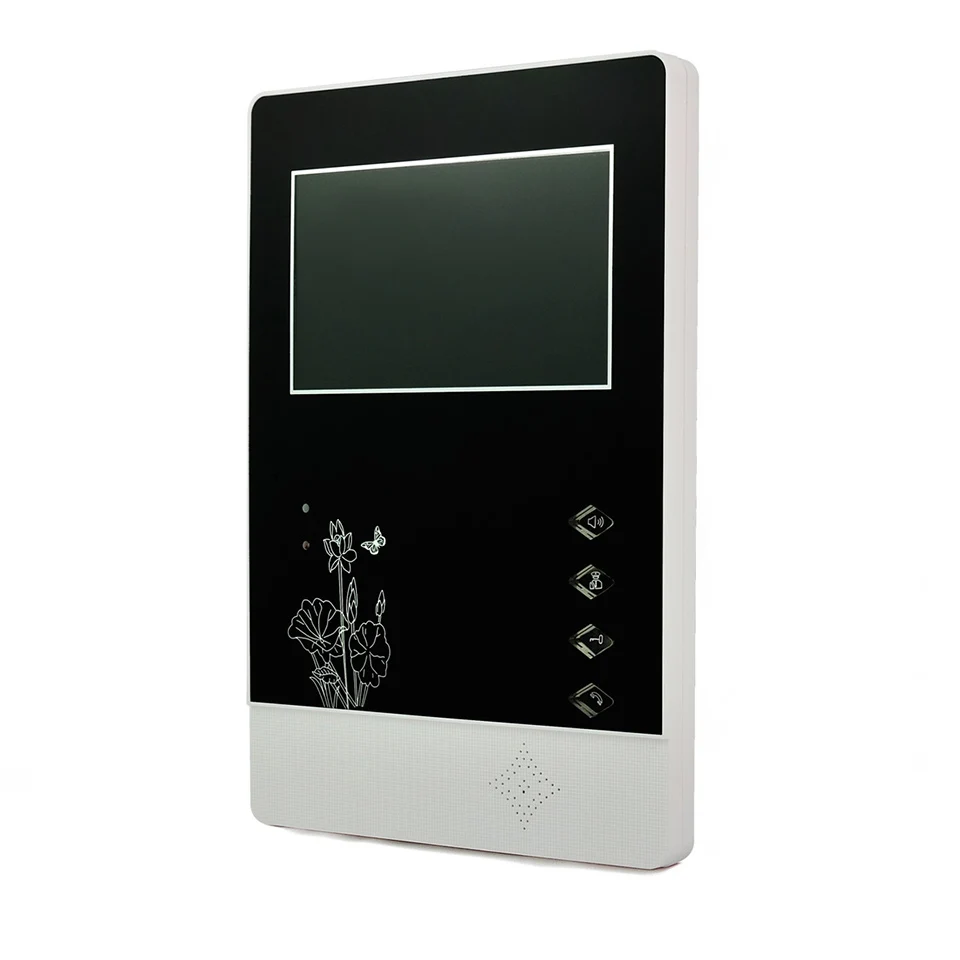 D71b Hot Selling Professional Smart Home 4.3 inch Touch Screen Video Intercom PhoneNew Indoor Monitor Video Doorphone Door Bell