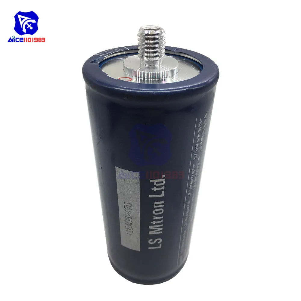 Ultrakapactor 2 85 в 3400F 145*60 мм низкочастотный конденсатор супер фарадный ESR 2.85V3400F для