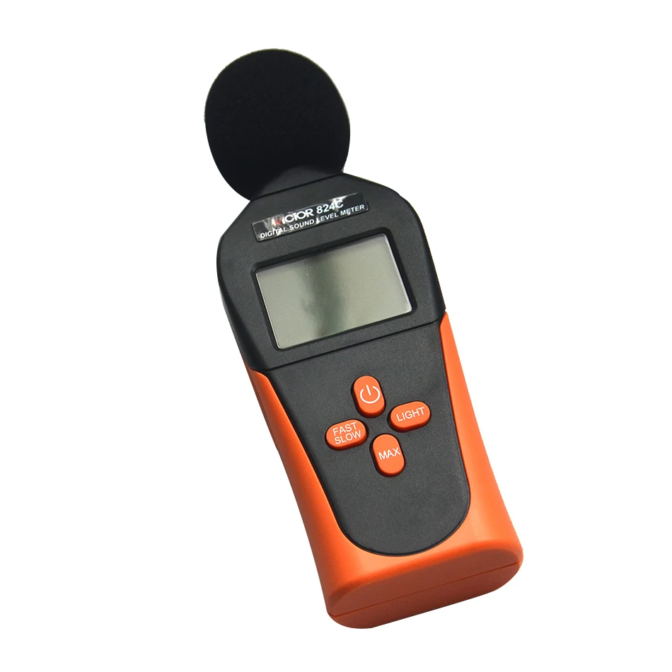 Цифровой измеритель уровня шума мгновенный громкости Ddecibel 30 130 дБ|measure|measuring