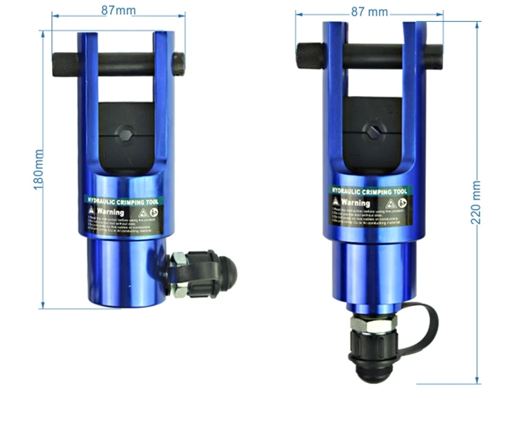Гидравлические Обжимные Клещи для обжима кабеля из алюминиевого сплава с ручным насосом 10-300мм2 10-300мм2