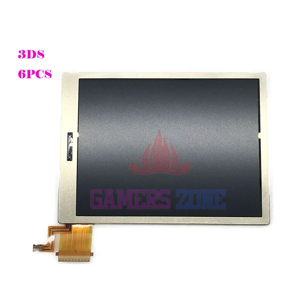 

6PCS For Nintendo 3DS Lower Bottom Down LCD Display Screen Monitor Repair Parts