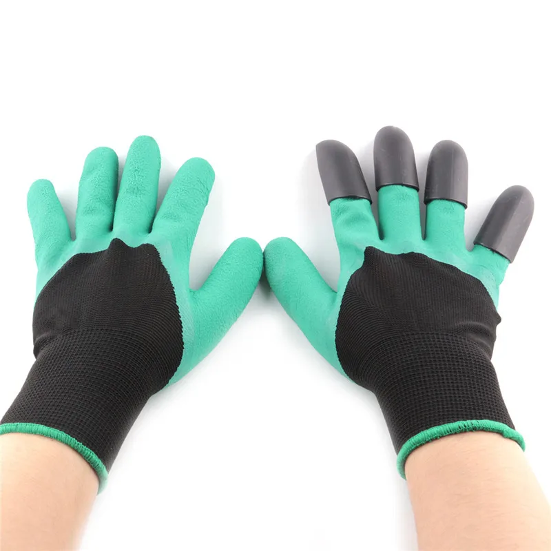 Садовые перчатки для копки и посадки с покрытием Садоводство рабочие перчатки для дома 26x13 см очистки Садовые перчатки