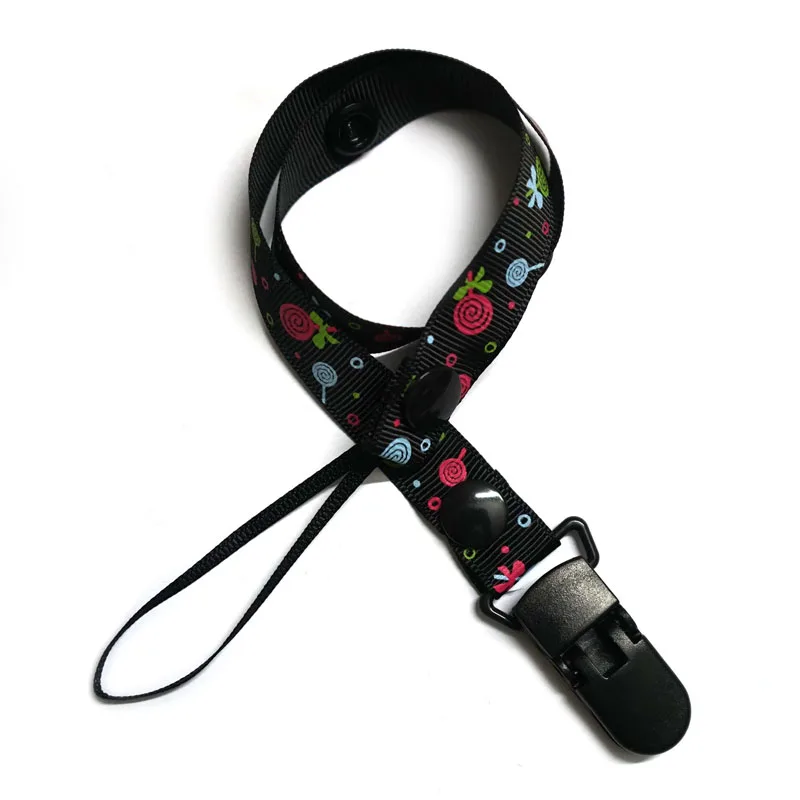 New Baby Pacifier Clip Chain Ribbon Holder Chupetas Soother Pacifier Clips Leash Strap Nipple Holder For Infant Feeding B0608-1