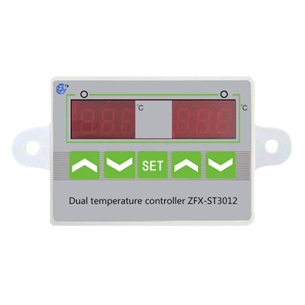 

ZFX-ST3012 Double Temperature and Double Control Electronic Temperature Controller Intelligent Temperature Controller Switch