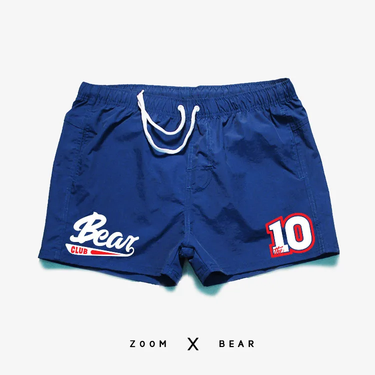 

Bear's Club Print Plus Size Bear Swim Men's Board Shorts Gay Bear Boxers Underwear Trunks Designed For Bear 8 Colors M L XL XXL