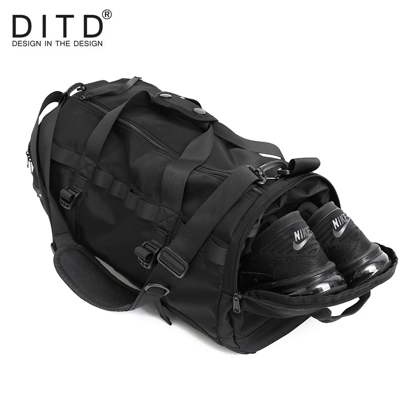 DITD المألوف السفر حقيبة كبيرة قدرة حقيبة رياضية الرجال المرأة حقائب حار المبيعات تنوعا حقيبة أعمال للماء حقيبة قاعة رياضة
