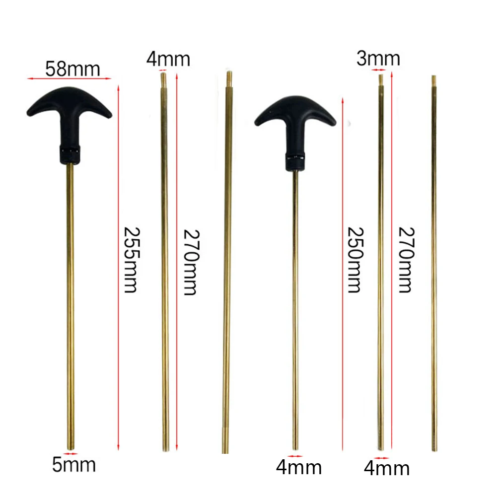 62 шт./компл. универсальная Оружейная-набор чистящих средств для ухода за трубы щетки для чистки Медь трубки высокого качества Сталь щетка вязальный крючок набор кистей