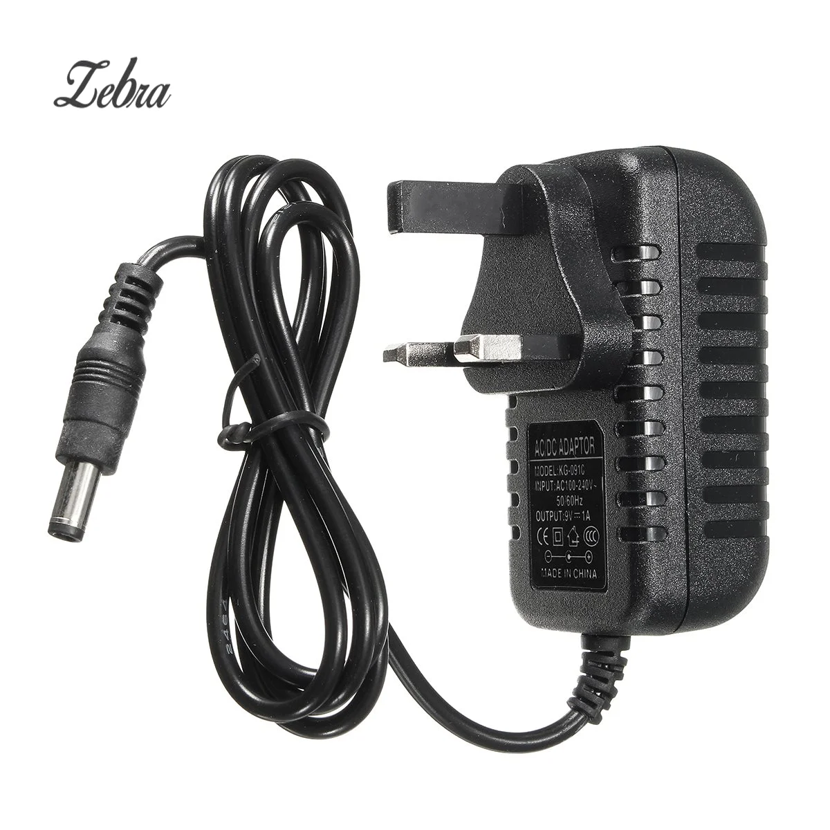 UK Plug AC 110 240V DC 9V 1A Electric Guitar Stompbox Power Supply