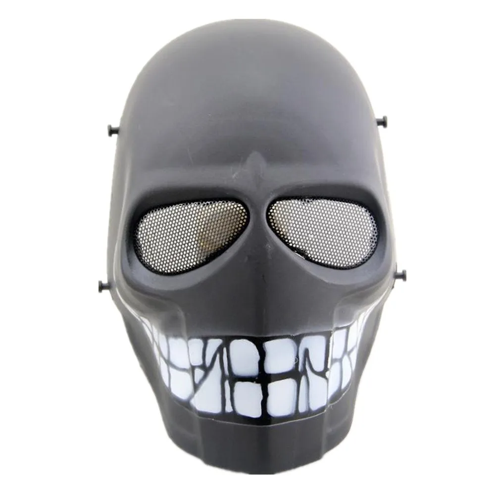 tactical skull face mask military CS skull mask field protective Halloween mask dance movie props for hunting paintball (10)