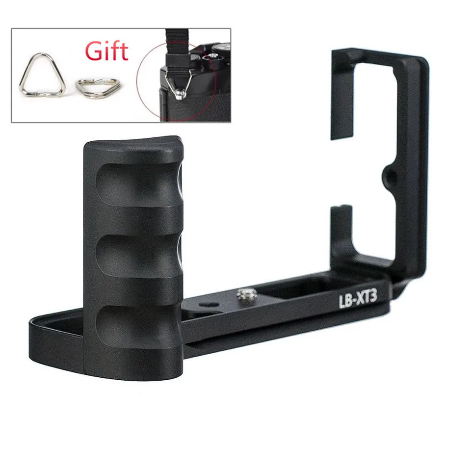 

for Fuji Fujifilm X-T3 XT3 XT-3 Vertical Shoot Hand Grip Holder Board LB-XT3 L Shape Quick Release Plate Tripod Monopods Bracket