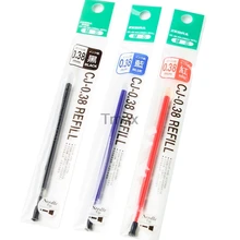 10 шт./партия ZEBRA CJ-0.38 0,5 мм гелевые заправки для ручек JJS1 | JJS5/JJS6 письменные принадлежности Офисная и школьная принадлежности