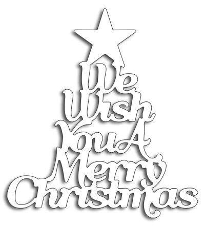 

merry Christmas sentiment metal Cutting Dies Scrapbooking craft die cuts paper art Card make create Emboss Stencil 98*106mm