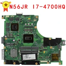 N56JR N56J G56J G56JR 4GB Motherboard for Asus i7 4700HQ N56JR REV2 0 Mainboard GeForce GTX760M