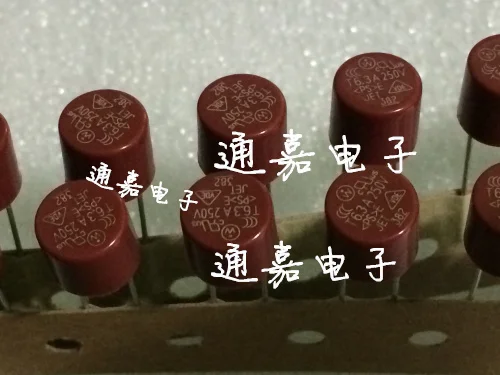 

[SA]8 * 8 cylinder in-line fuse T6.3A 250V T6.3A / 250V new original hot spot--200pcs/lot