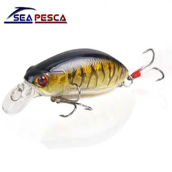 SEAPESCA воблер наживка 6 см 9,6 г Жесткий bait 3D глаза воблеры Crank PESCA, воблер Swimbait рыболовные сделка с искушением JK288