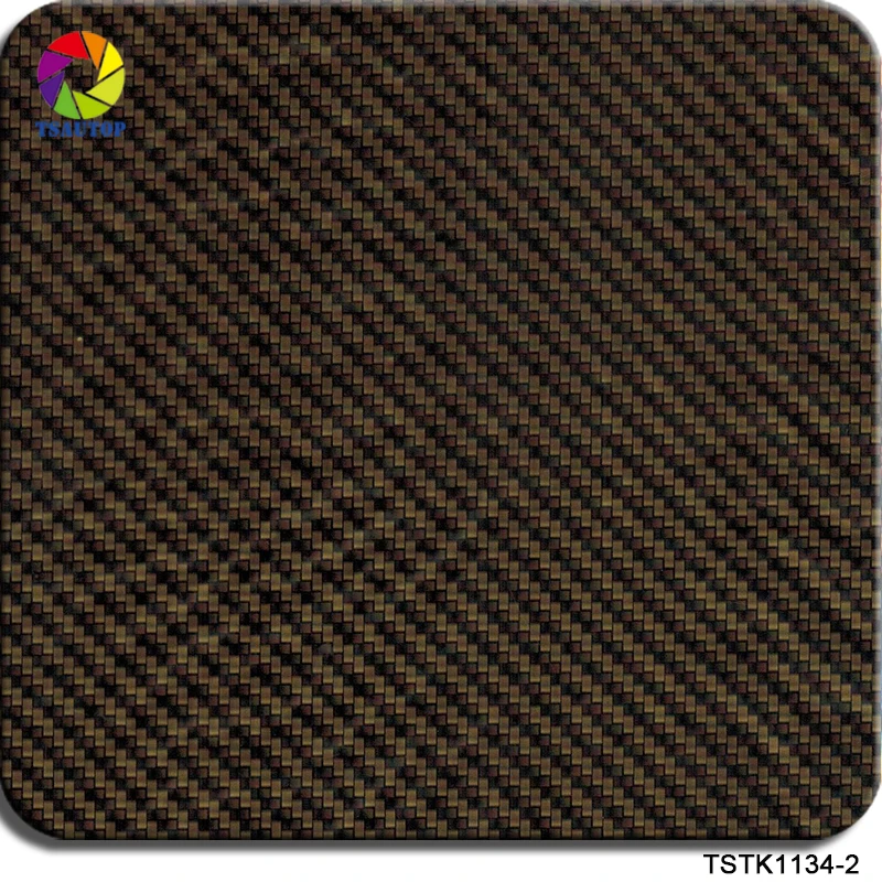 

TSAUTOP TSTK1134-2 gold basic 1 м * 10 м, гидрографическая пленка, пленка для переводной печати