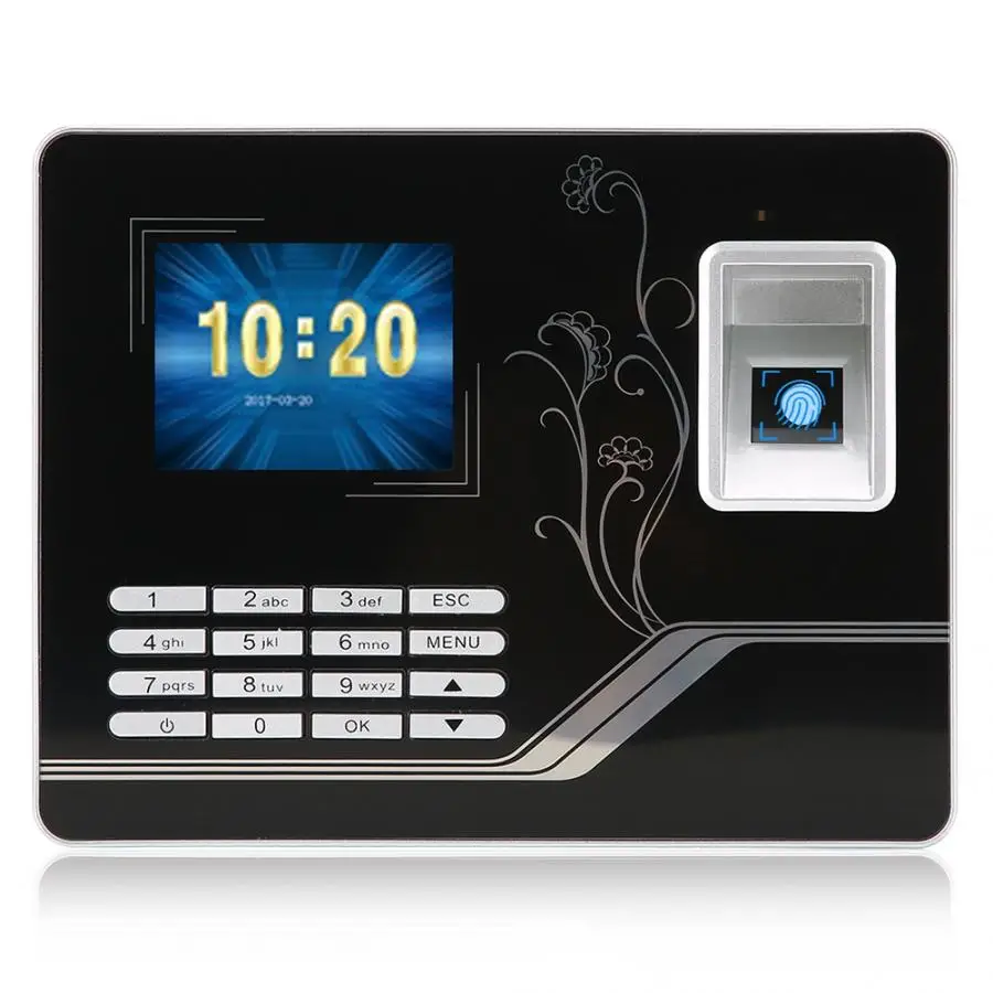 

2.8inch TCP/IP Fingerprint Biometrics Time Attendance Recorder 2019