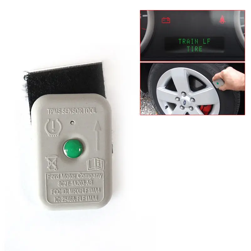 Система контроля давления в шинах автомобиля мониторинга шин прочный TPMS-19 датчик мониторинга программа активатор TPMS сенсор инструмент серый