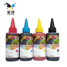 4x100 мл бутылка эко-сольвентные краски чернила эко-сольвентные чернила совместимы с Epson DX4 DX5 DX6 DX7 печатающая головка принтеры