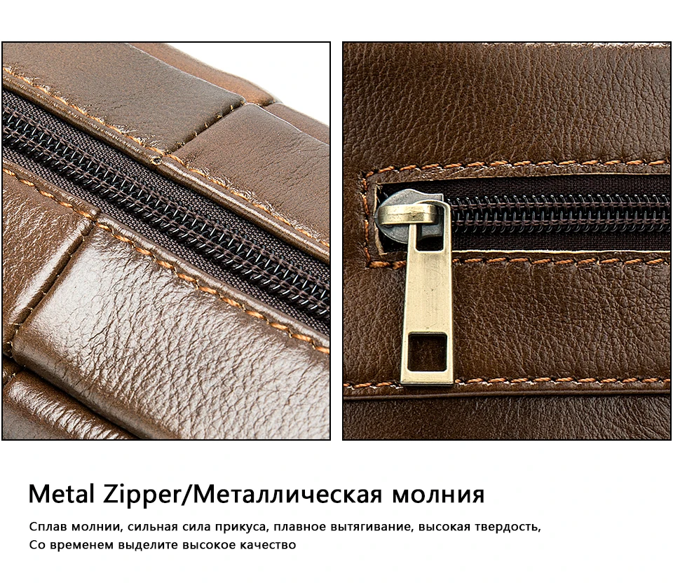 Men's Shoulder Bag Men Genuine Leather Casual Purses and Handbags for Money Ipad Crossbody Bags Gifts bolsas male17
