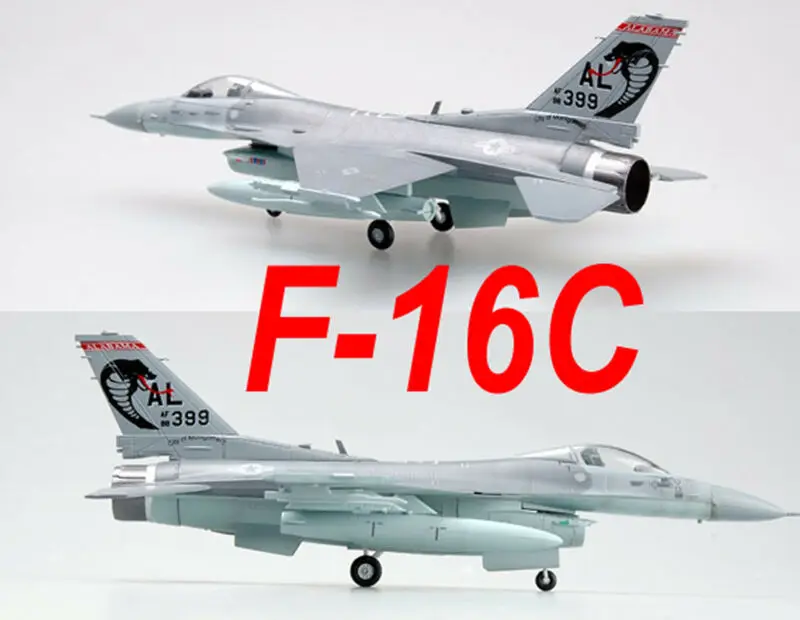 

Easy Model 37129 1/72 F-16C 187th FW 88-0399-AL Battleplane Model Jet