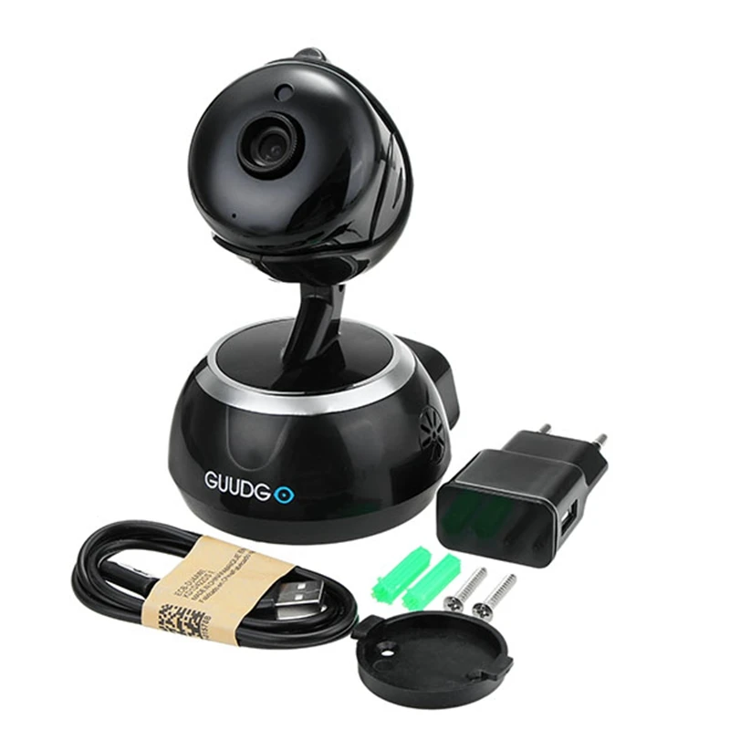 GUUDGO GD-SC02 720P облачная Wi-Fi камера ip-камера панорамирование и наклон IR-Cut ночного видения Двусторонняя аудио детектор движения сигнализация монитор