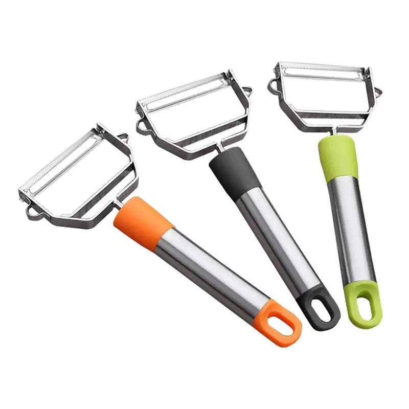 

Stainless Steel Y Peeler Potato Carrot Apple Cucumber Slicer Fruit Vegetable Peeling Grater Sharp Paring Cutter Kitchen Tools