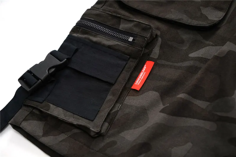 Zipper Pocket Cargo Baggy Shorts 8