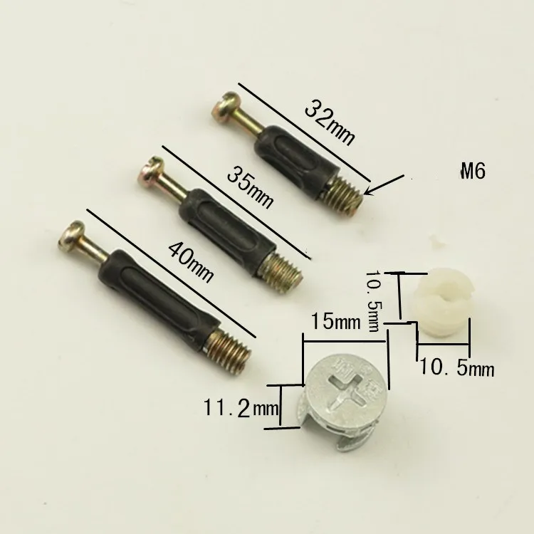 10 шт. три в одном винт, разъем для мебели, шкаф для одежды, стол, ссылка, фиксатор, эксцентриковое соединение гайки колеса